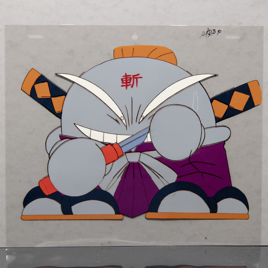 Goemon Mystikal Ninja - Naughty Ninja - Original Production Cels (2) Anime + Douga