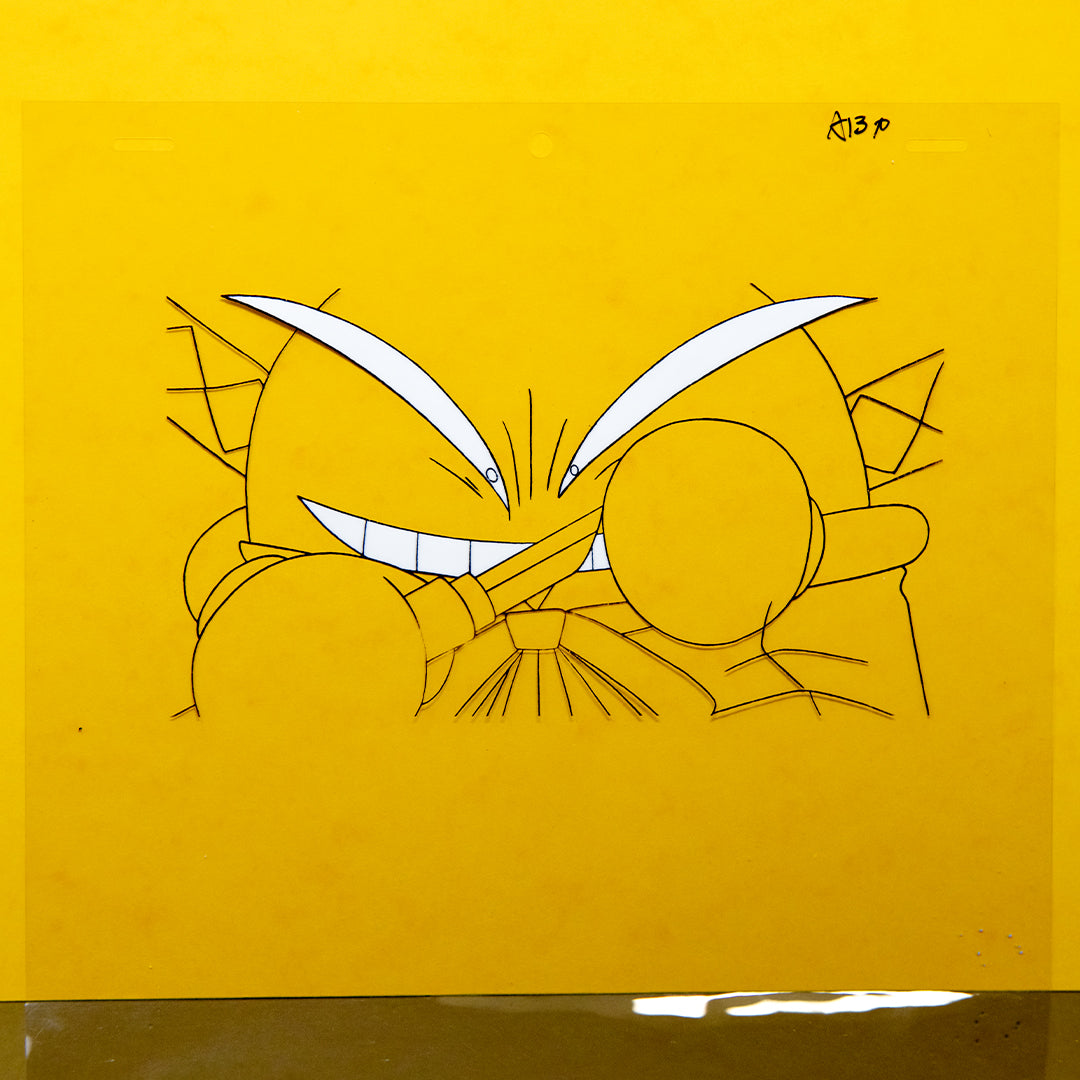 Goemon Mystical Ninja – Naughty Ninja – original animation production artwork – detail 6