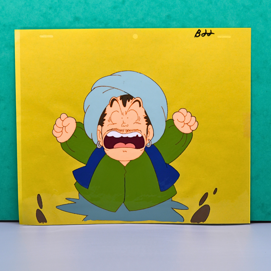 Dr. Slump – Senbei Norimaki, Sultan Rage Moment – original animation production artwork – detail 4