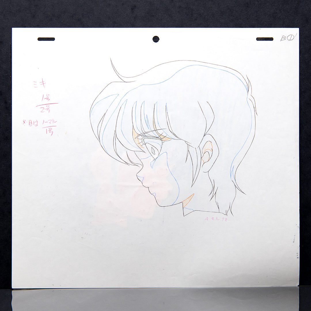Lemon Angel – Fuyumi Sakakibara Profile – original animation production artwork – detail 5