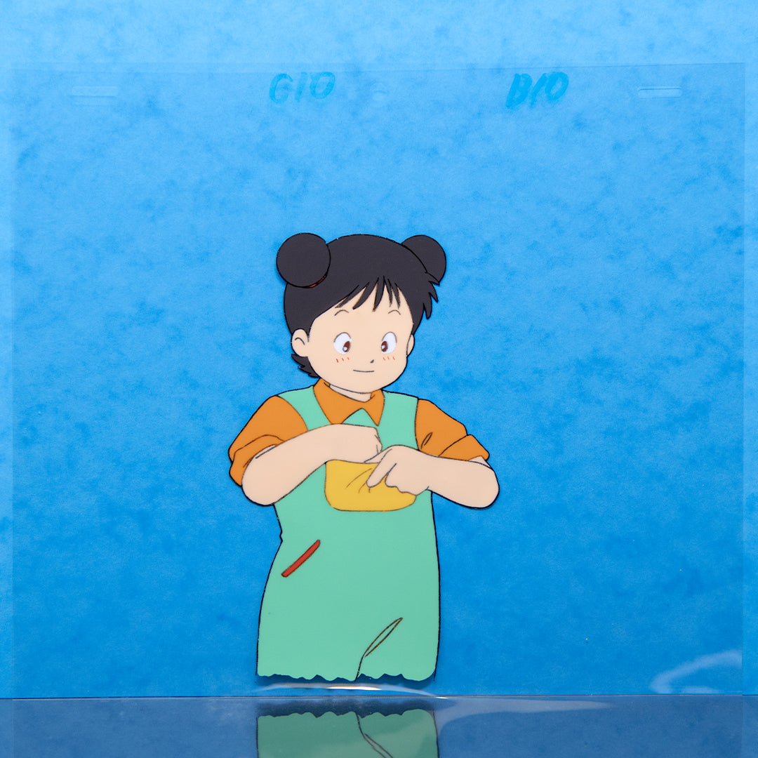 Mama Is a 4th Grader – Young Girl – original animation production artwork – detail 5