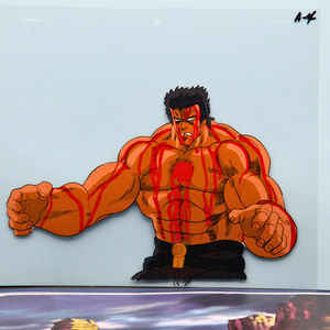 Fist of the North Star - Raoh about to die - Original Animation Cel and Douga and copie BG