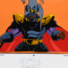 Load image into Gallery viewer, Fist of the North Star - Tetsuo Hara - Kaioh Attacked by Shachi - Original Animation Cel and Douga