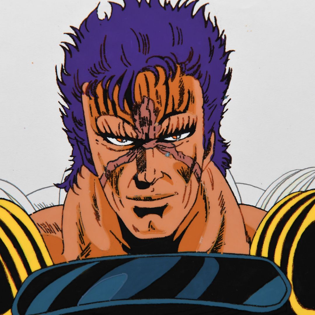Fist of the North Star (Hokuto no Ken) – Kaioh Impressive – original animation production artwork – detail 6