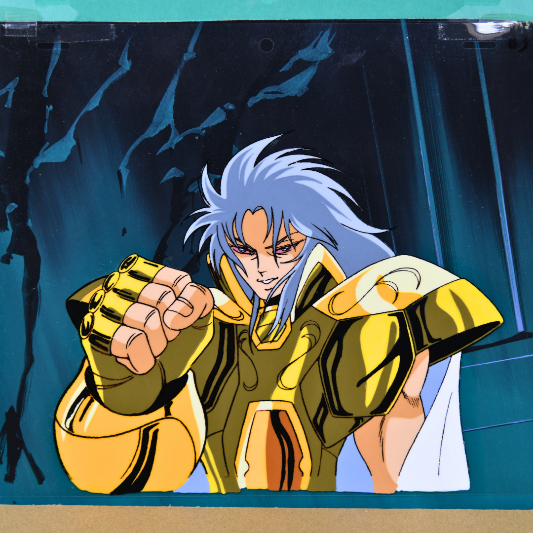 Saint Seiya - Saga Gemini Saint Stunning - Original Anime Production Cel and Douga ep. 73