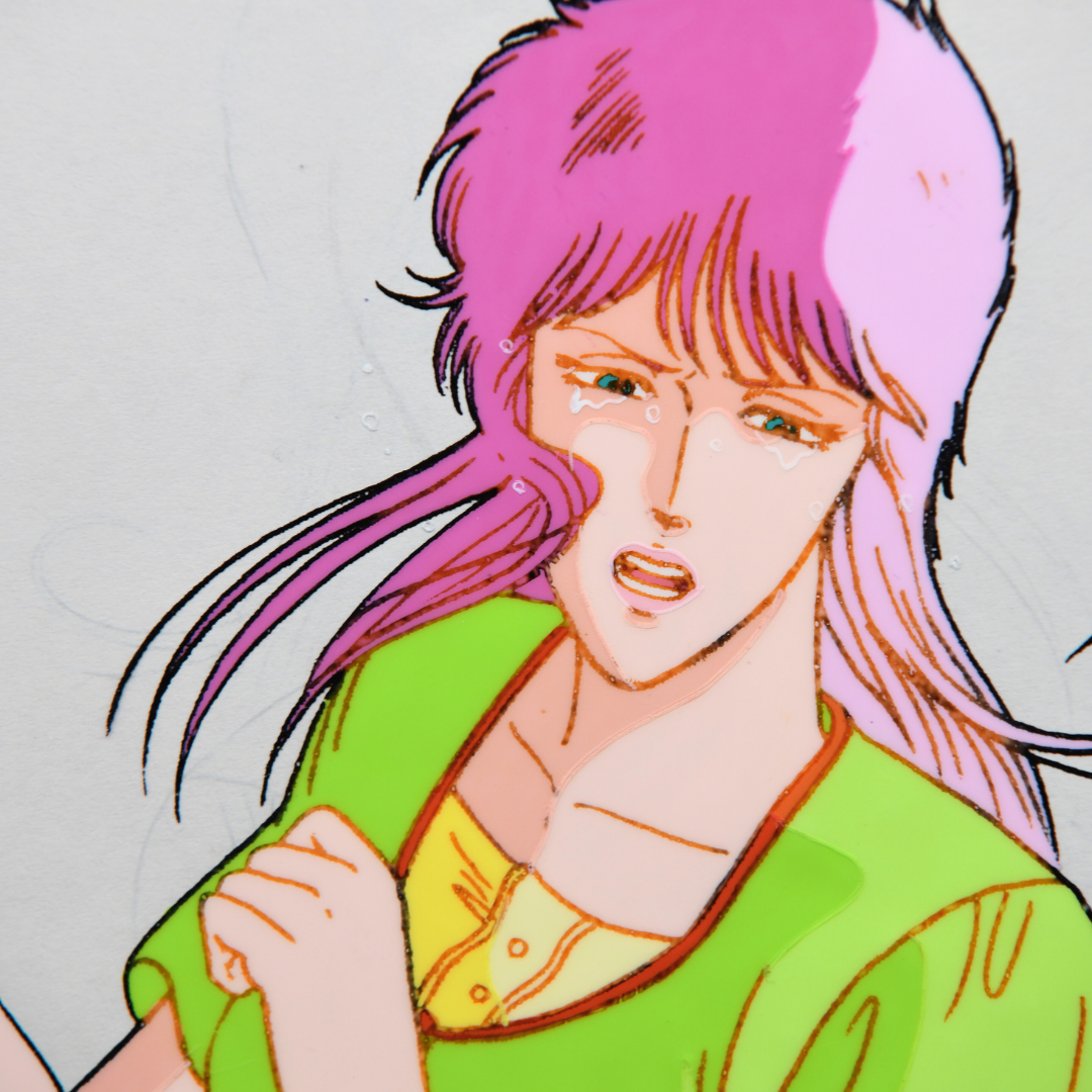 Fist of the North Star (Hokuto no Ken) – Airi in Distress – original animation production artwork