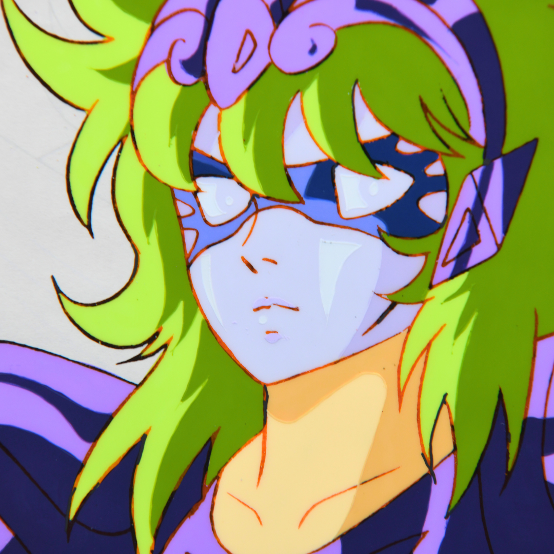 Saint Seiya – Shaina, Ophiuchus – original animation production artwork – detail 3
