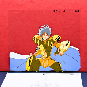 Saint Seiya - Saga Gemini Saint - Original Anime Production Cel and Douga ep. 72