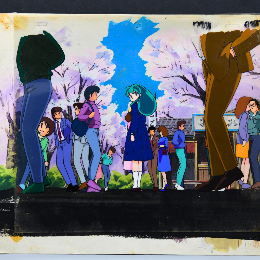 Original anime production art from Rumiko Takahashi’s classic series – cels, douga, and genga from Urusei Yatsura, Ranma ½, and InuYasha

Vintage Japanese animation art by Rumiko Takahashi