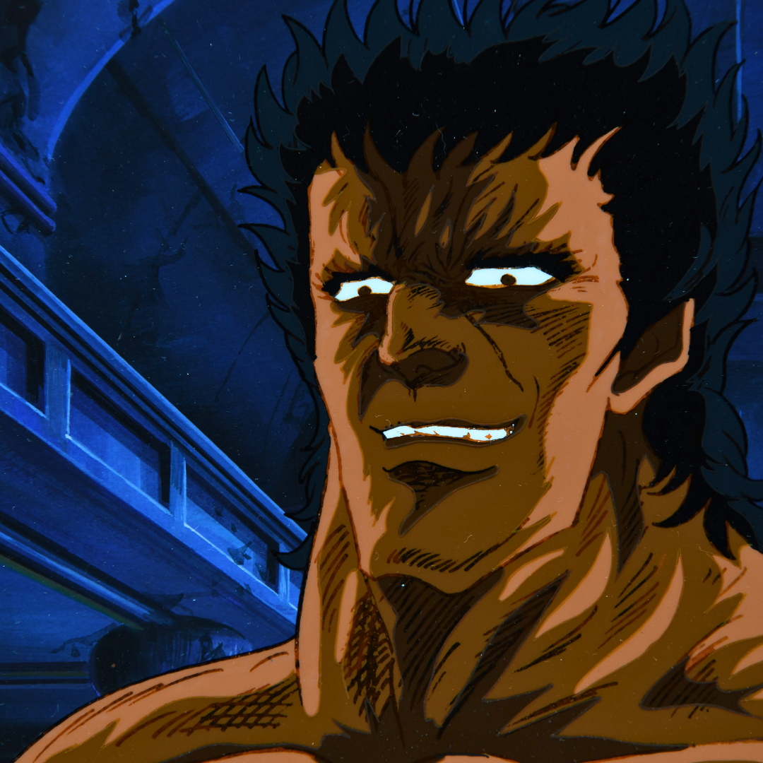 Fist of the North Star (Hokuto no Ken) – Raoh Devilish Smile – original animation production artwork