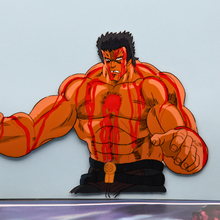 Load image into Gallery viewer, Fist of the North Star - Raoh about to die - Original Animation Cel and Douga and copie BG