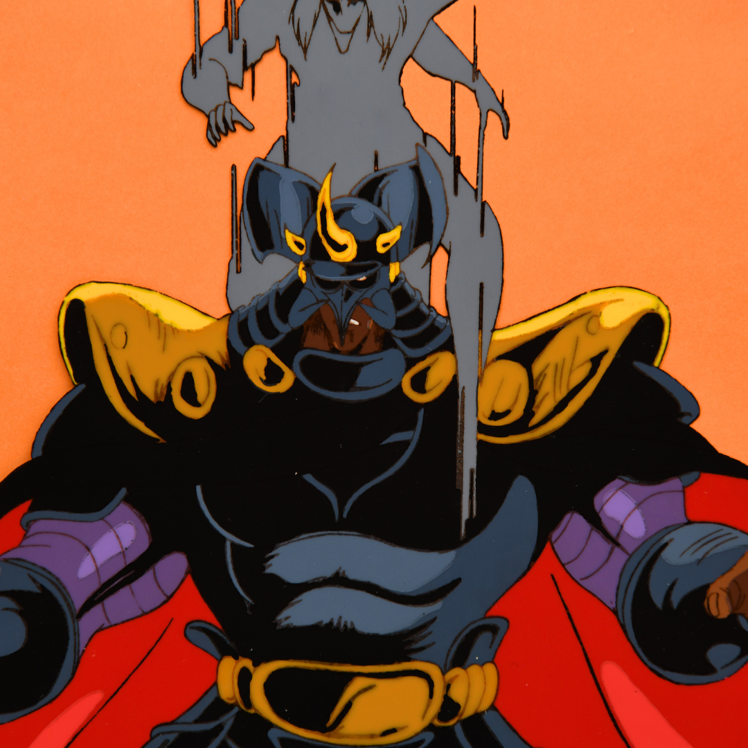Fist of the North Star (Hokuto no Ken) – Kaioh Attacked by Shachi – original animation production artwork