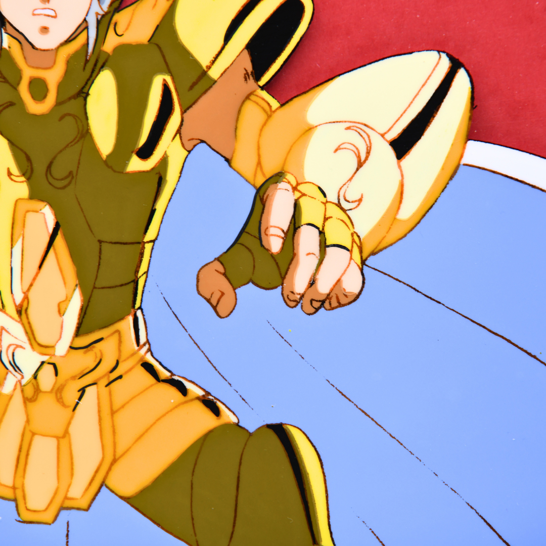 Saint Seiya – Saga, Gemini Saint – original animation production artwork – detail 4