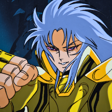 Load image into Gallery viewer, Saint Seiya - Saga Gemini Saint Stunning - Original Anime Production Cel and Douga ep. 73