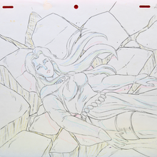 Load image into Gallery viewer, Fist of the North Star - Tetsuo Hara - Yuria Unconscious - Original Animation Cel with Douga