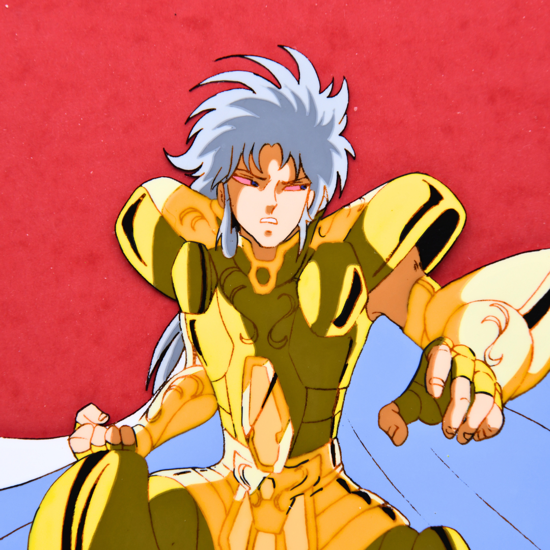Saint Seiya – Saga, Gemini Saint – original animation production artwork – detail 5