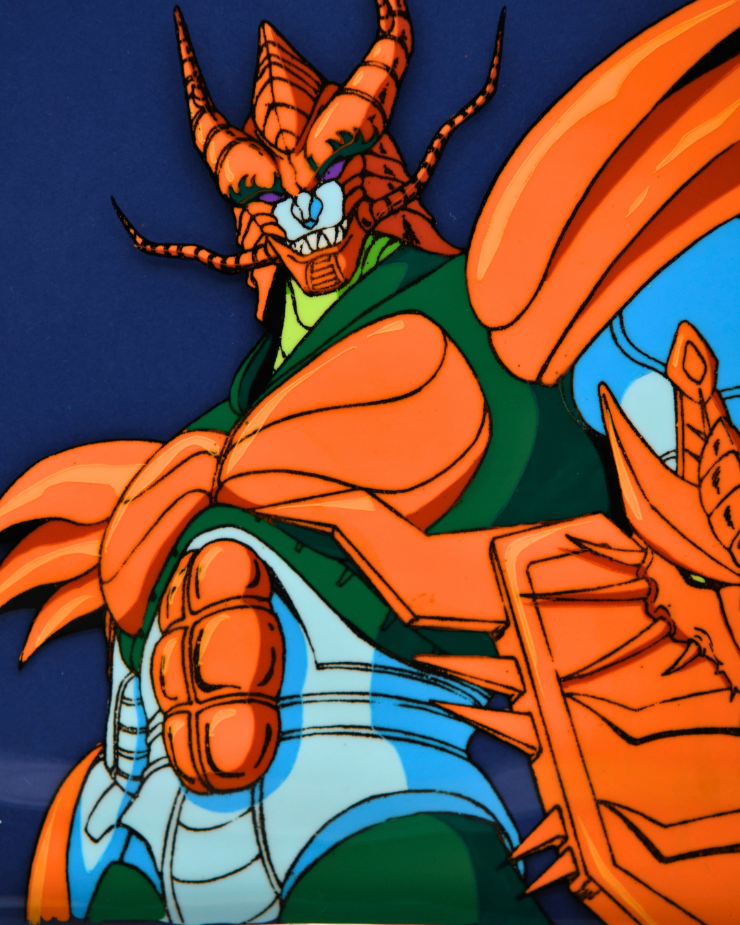 Jūshin Liger – Majūō Dorga with Dragon Shield – Original Production Cel + Douga A1