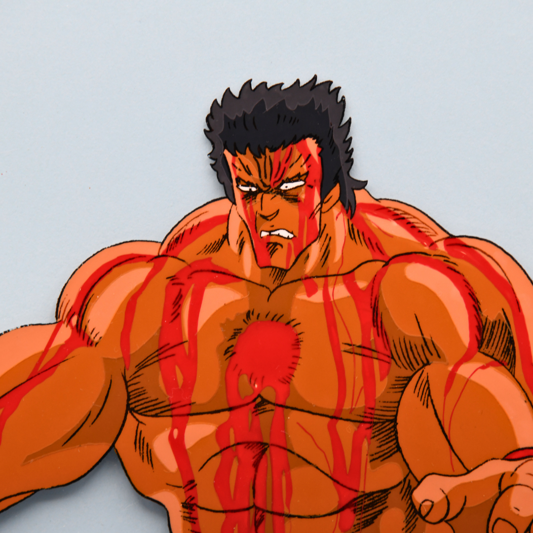 Fist of the North Star (Hokuto no Ken) – Raoh About to Die – original animation production artwork – detail 2