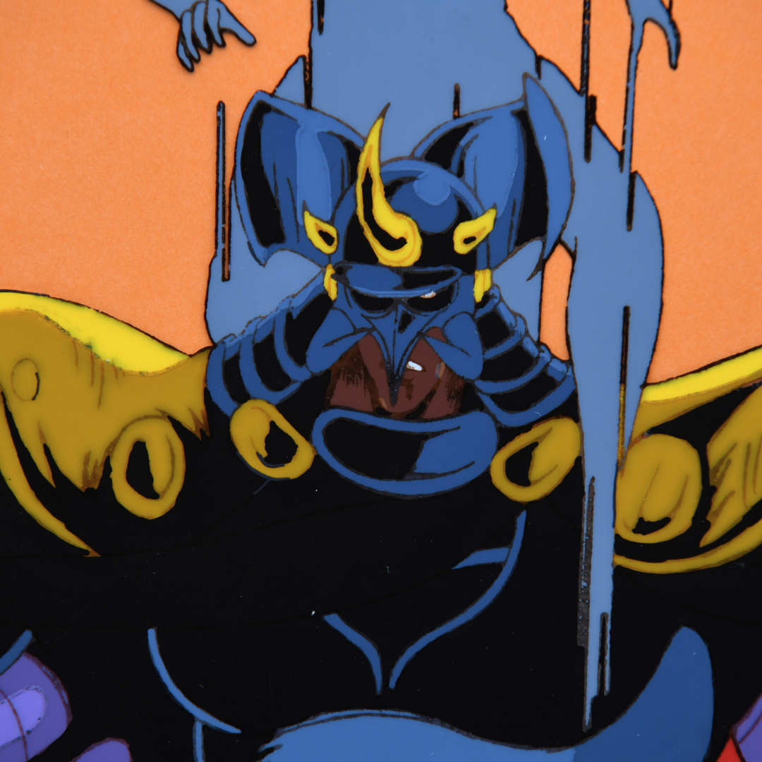 Fist of the North Star (Hokuto no Ken) – Kaioh Attacked by Shachi – original animation production artwork – detail 4