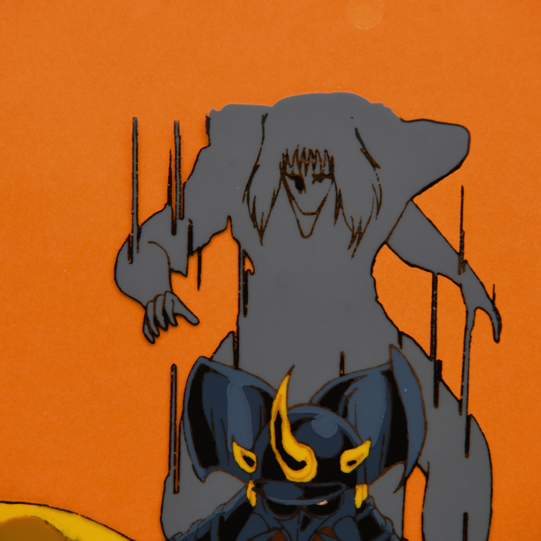 Fist of the North Star (Hokuto no Ken) – Kaioh Attacked by Shachi – original animation production artwork – detail 5