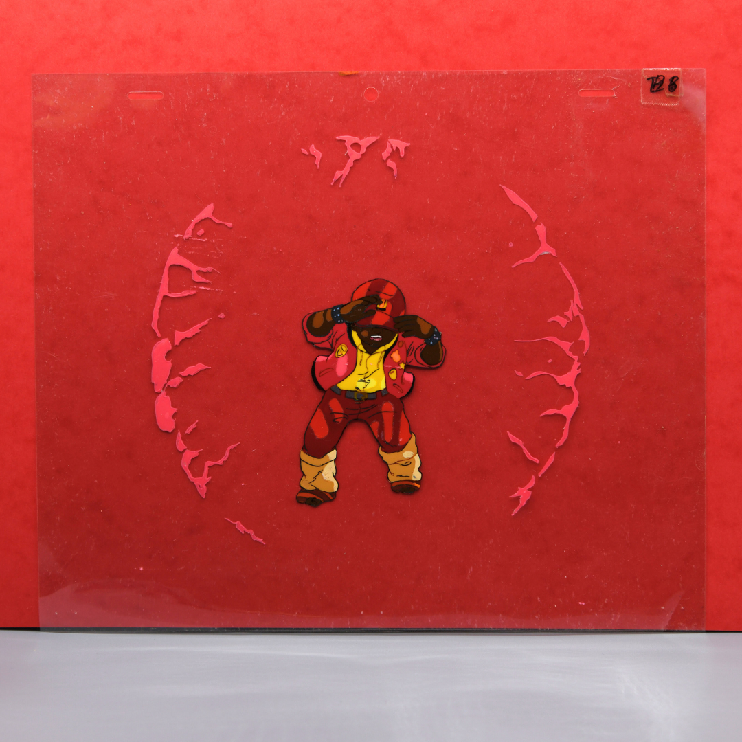 Harmagedon: Genma Taisen – Sonny Lynx Energy Burst – original animation production artwork – detail 4