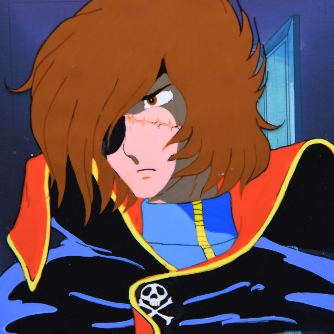 Captain Harlock – Captain Harlock Close-Up – original animation production artwork