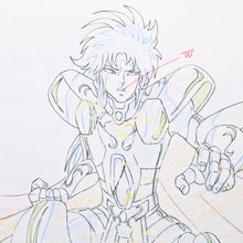 Load image into Gallery viewer, Saint Seiya - Saga Gemini Saint - Original Anime Production Cel and Douga ep. 72