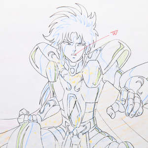 Saint Seiya - Saga Gemini Saint - Original Anime Production Cel and Douga ep. 72