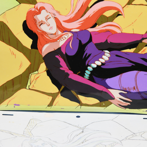 Fist of the North Star - Tetsuo Hara - Yuria Unconscious - Original Animation Cel with Douga