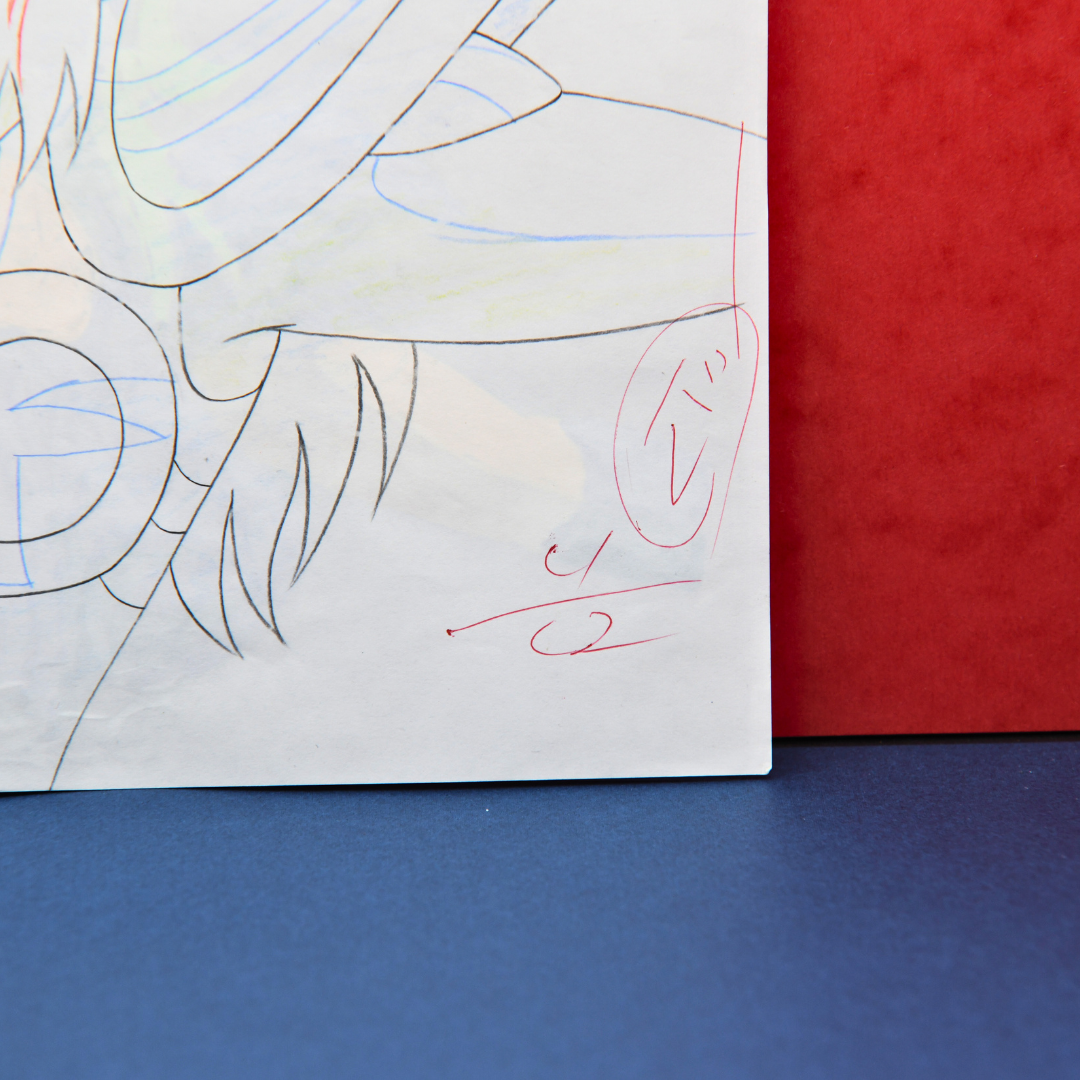 Saint Seiya – Shaina, Ophiuchus – original animation production artwork – detail 7