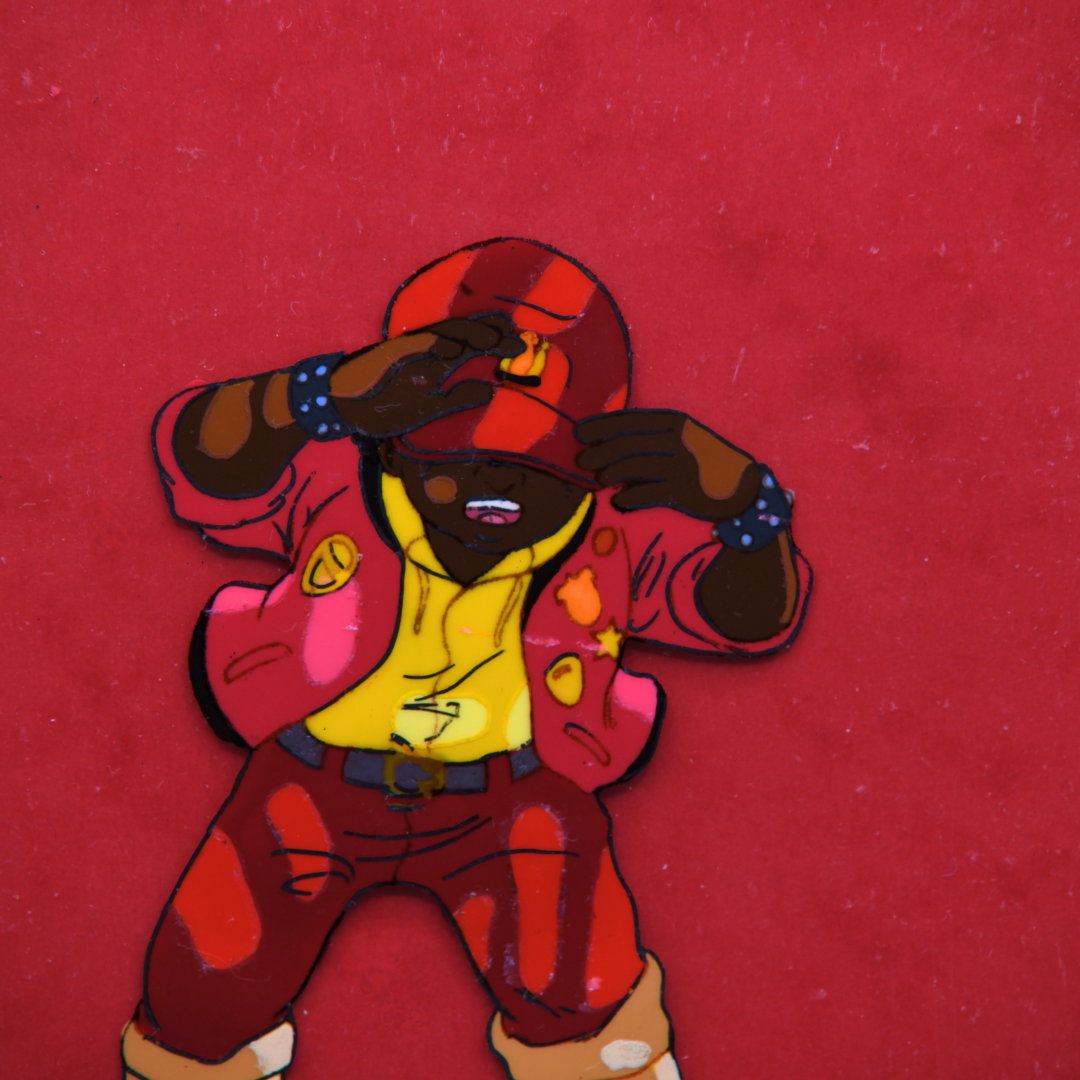 Harmagedon: Genma Taisen – Sonny Lynx Energy Burst – original animation production artwork – detail 6
