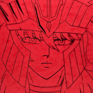 Saint Seiya - Poseidon - Original Anime Production Cel, Douga, and Background ep. 113