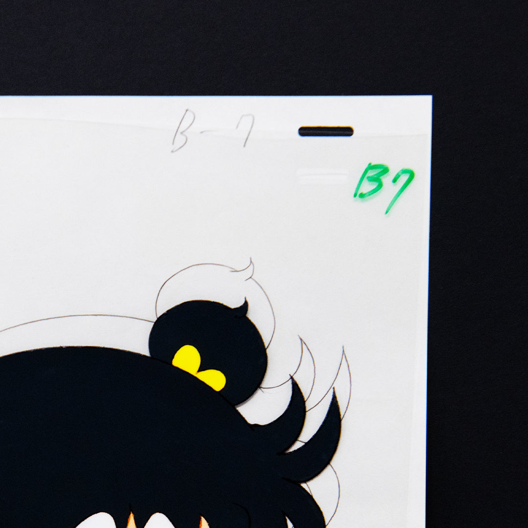 Asari-chan – Drinking Coffee – original animation production artwork – detail 5