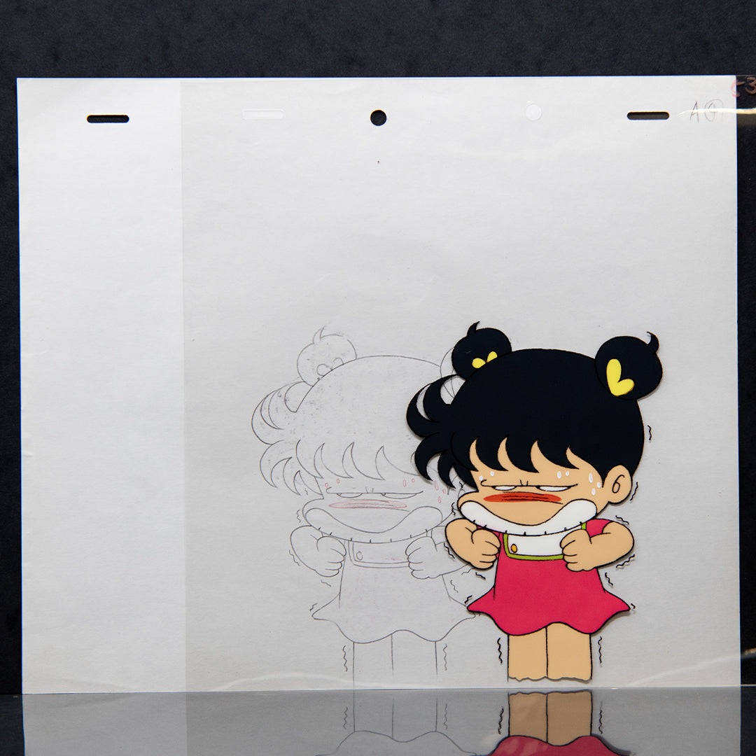 Asari-chan – Asari Losing It – original animation production artwork – detail 4