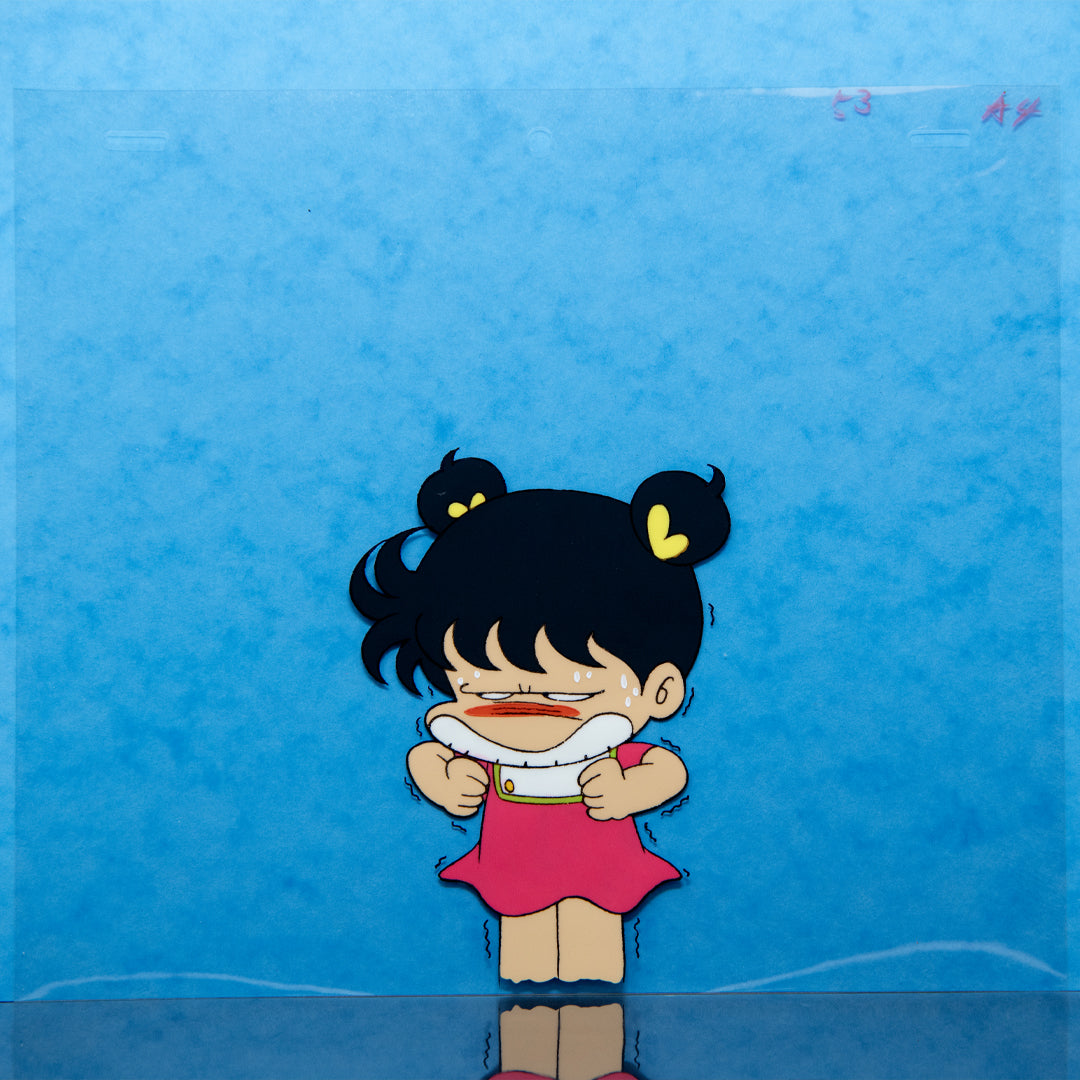 Asari-chan – Asari Losing It – original animation production artwork – detail 2