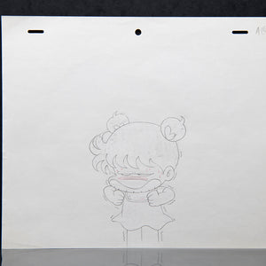 Asari Chan - Asiri loosing it - Original Production Cel Anime + Douga