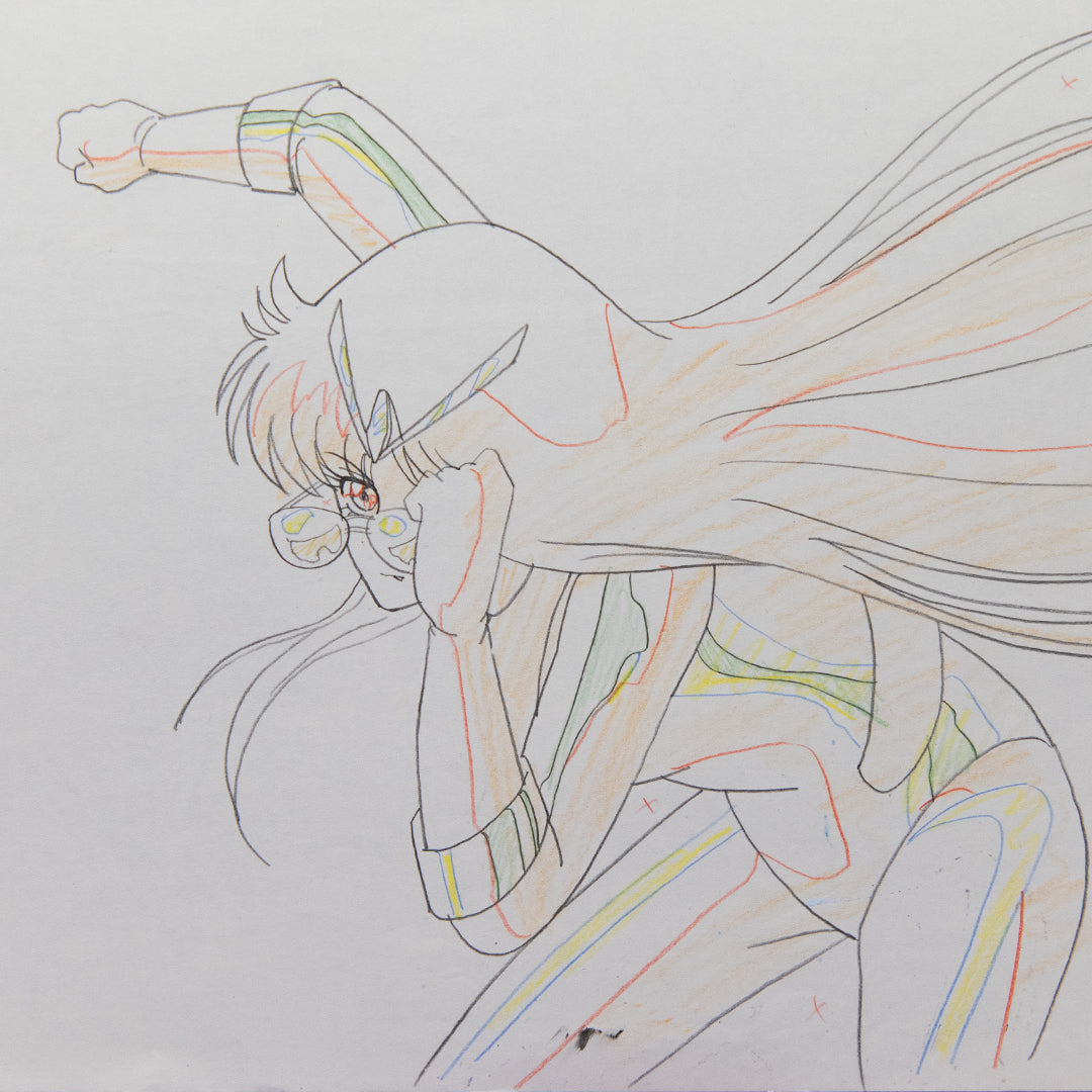 Blue Sonnet – Barge Sonnet (Episode 1) – original animation production artwork – detail 3