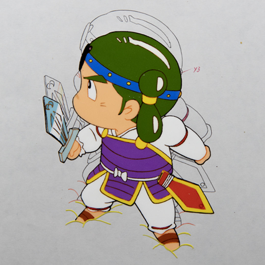 Bikkuriman – Bikkuriman with Sword – original animation production artwork