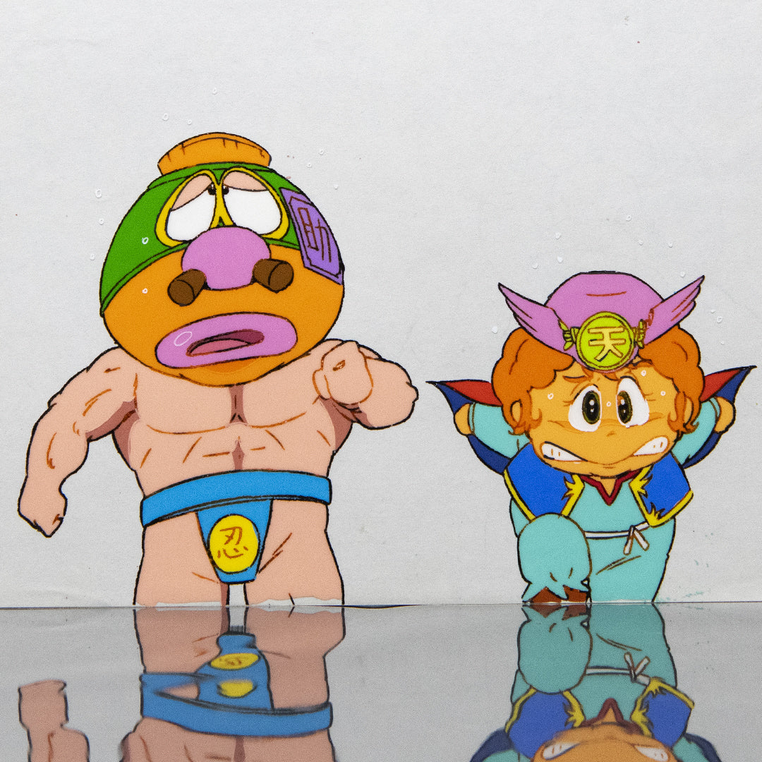 Bikkuriman – Funny Pair – original animation production artwork