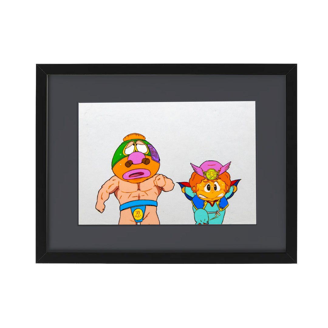 Bikkuriman – Funny Pair – original animation production artwork – detail 5