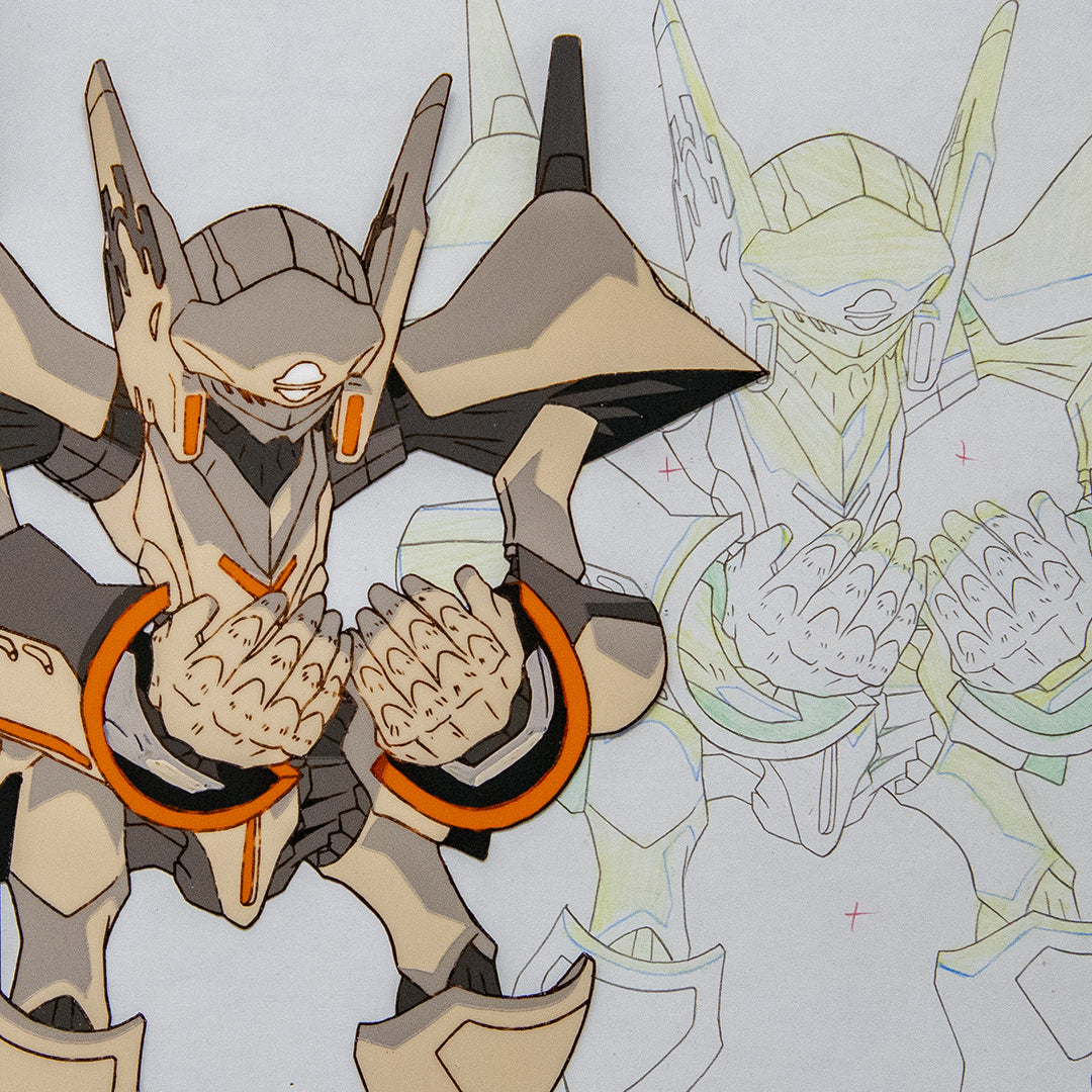 Brain Powerd – Hime Brain – original animation production artwork – detail 3