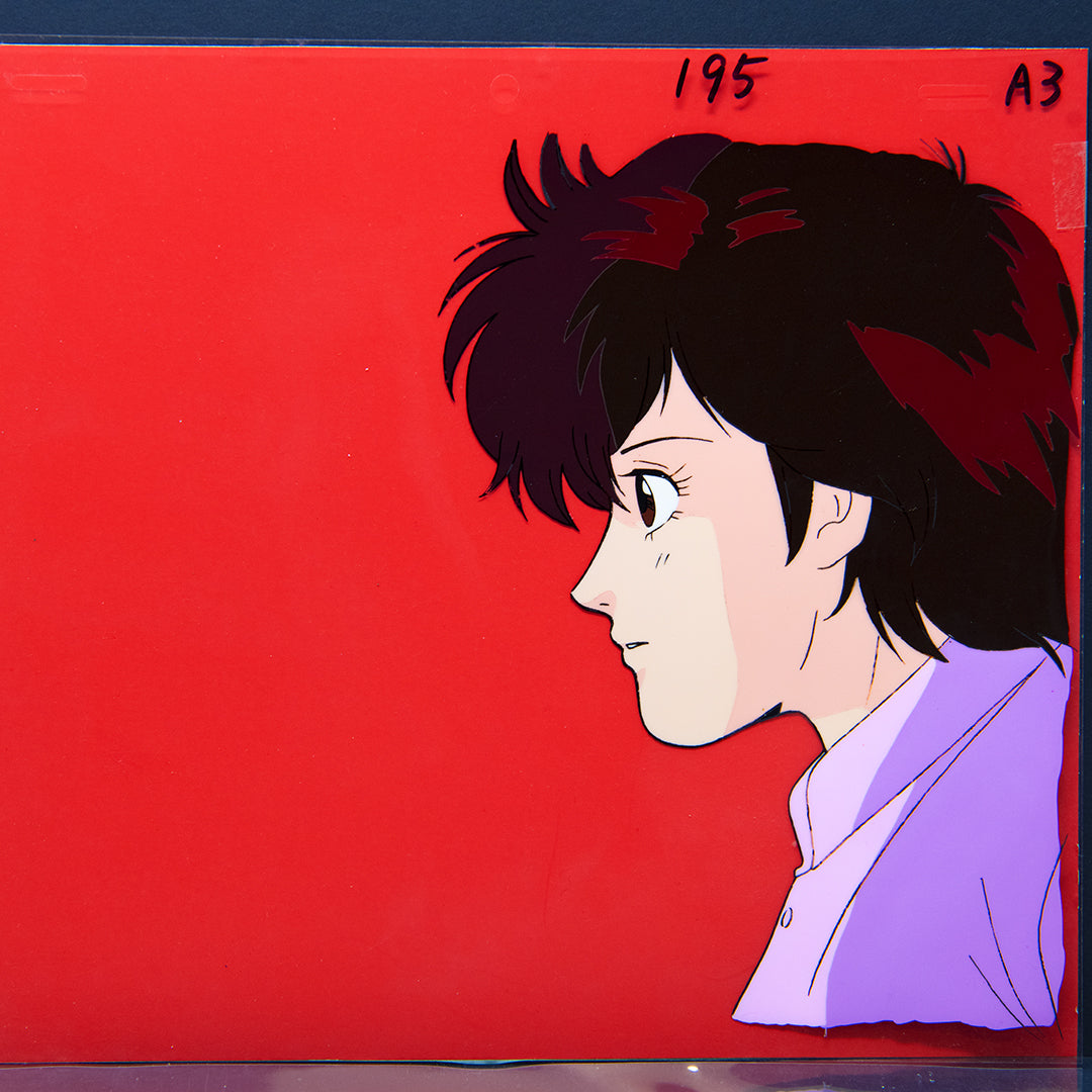 City Hunter - Kaori Portrait - Original Production Cel & Douga Anime