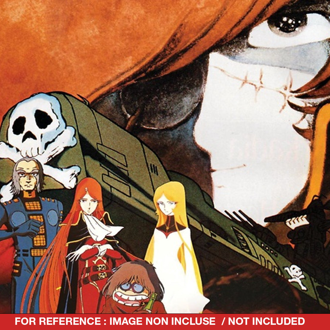 Captain Harlock – Tadashi Daiba Running – original animation production artwork – detail 6