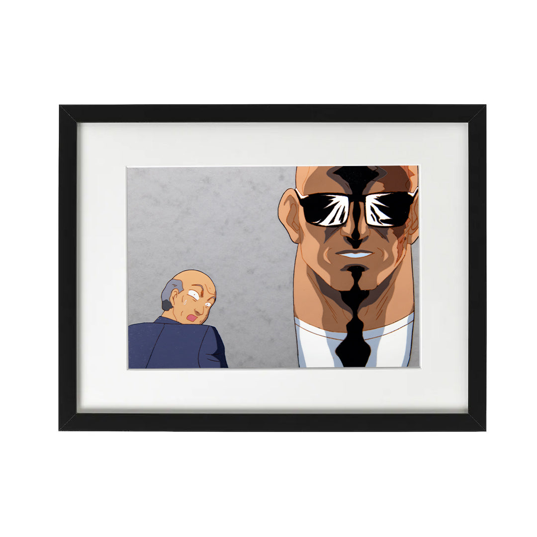 Charge! Papparatai – Bold Gangster – original animation production artwork – detail 3