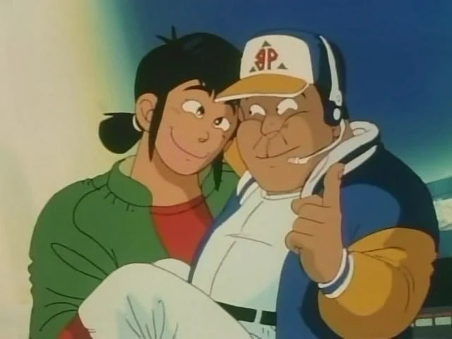 Battle Ball – Go-Q-Choji Ikkiman, The Coach – original animation production artwork – detail 5