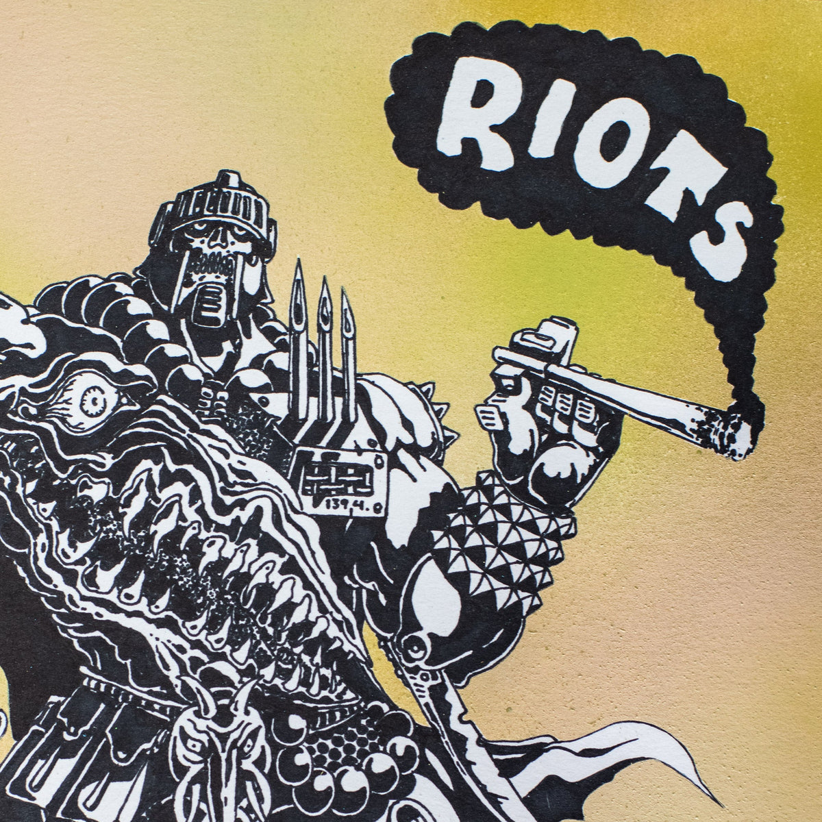 Critical Mass by Riot 1394 – detail 2