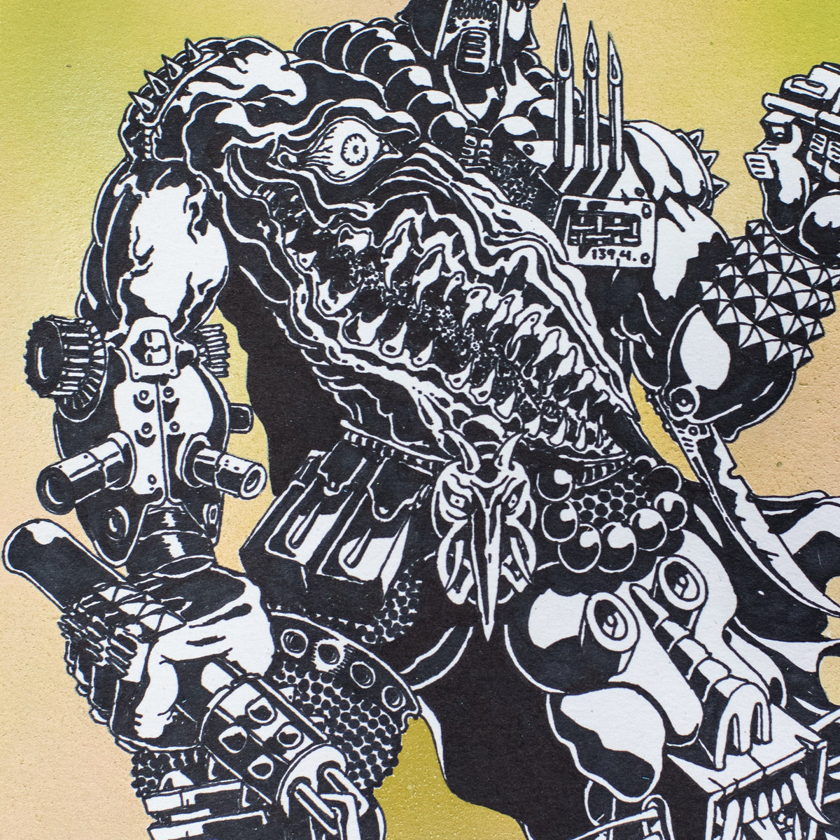 Critical Mass by Riot 1394 – detail 3