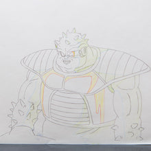Load image into Gallery viewer, Dragon Ball Z - Dodoria - Akira Toriyama - Original Hand Painted Production cel + Douga