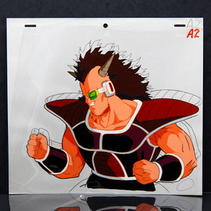 Dragon Ball Z - Cranbo (Team Dodoria ) Akira Toriyama - Original Hand Painted Production cel + Douga stuck