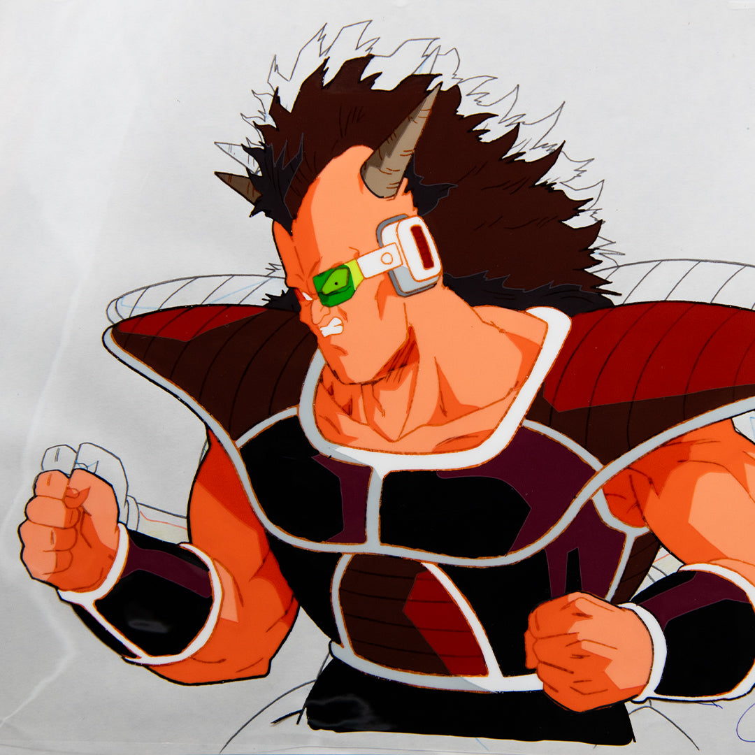 Dragon Ball Z - Cranbo (Team Dodoria ) Akira Toriyama - Original Hand Painted Production cel + Douga stuck